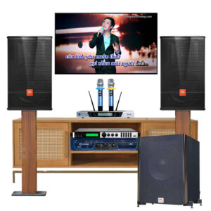 Dàn Karaoke cao cấp VM-GD032 (Loa JBL KP 4012, Cục đẩy BK L8800…)