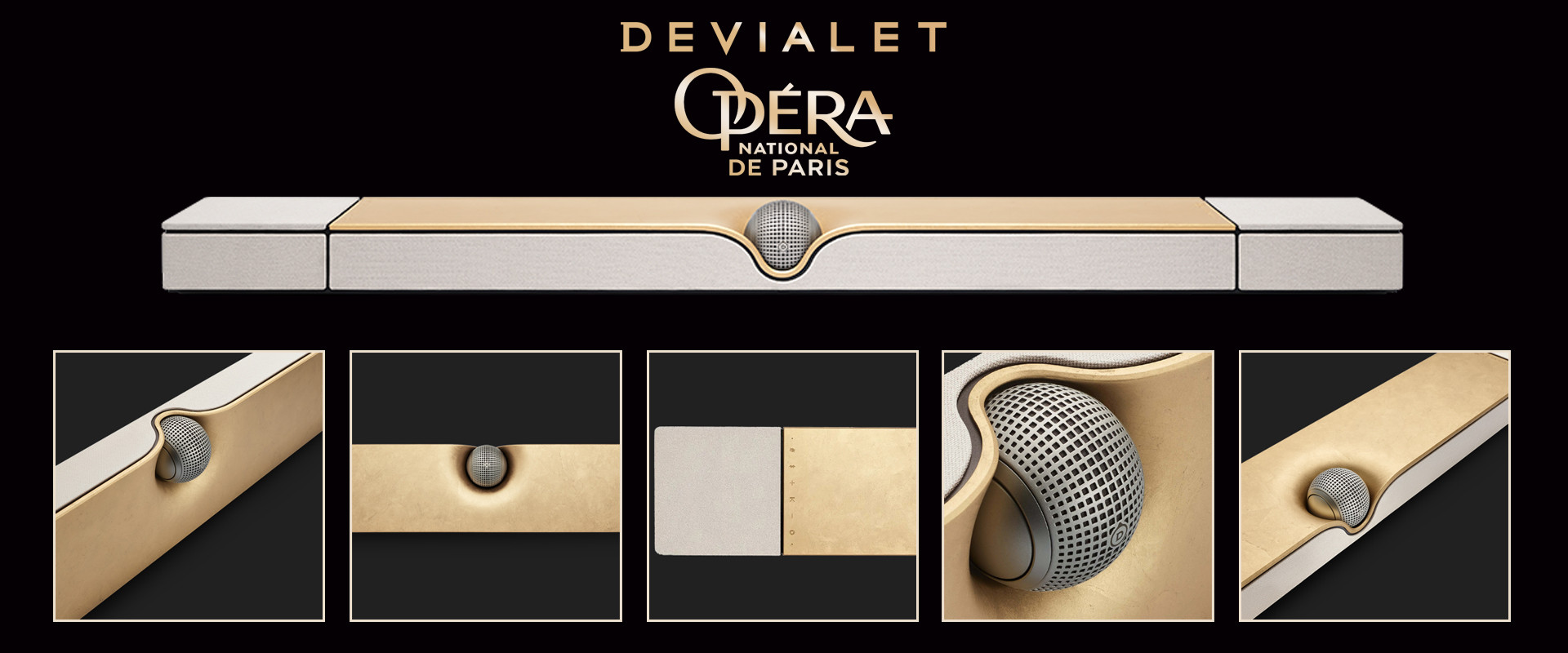 Loa soundbar Devialet Dione Opera de Paris