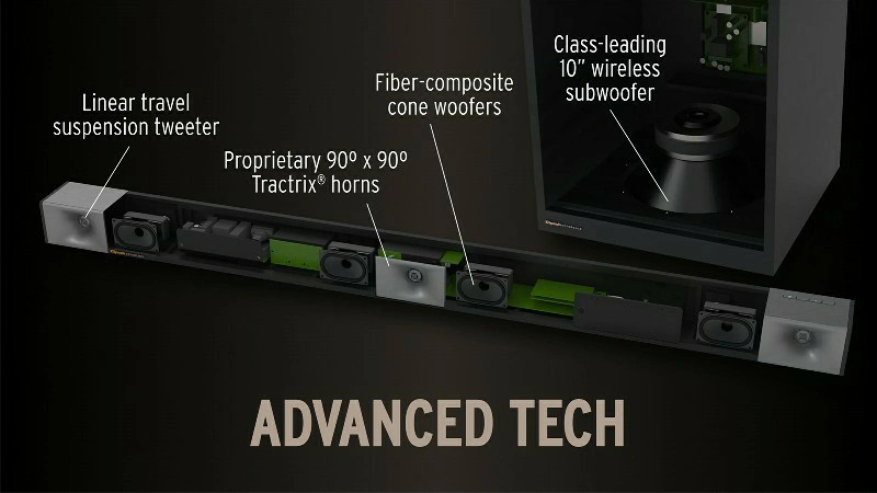 Loa thanh soundbar Klipsch Cinema 800