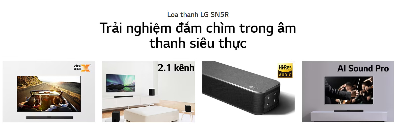Loa thanh soundbar LG SN5R