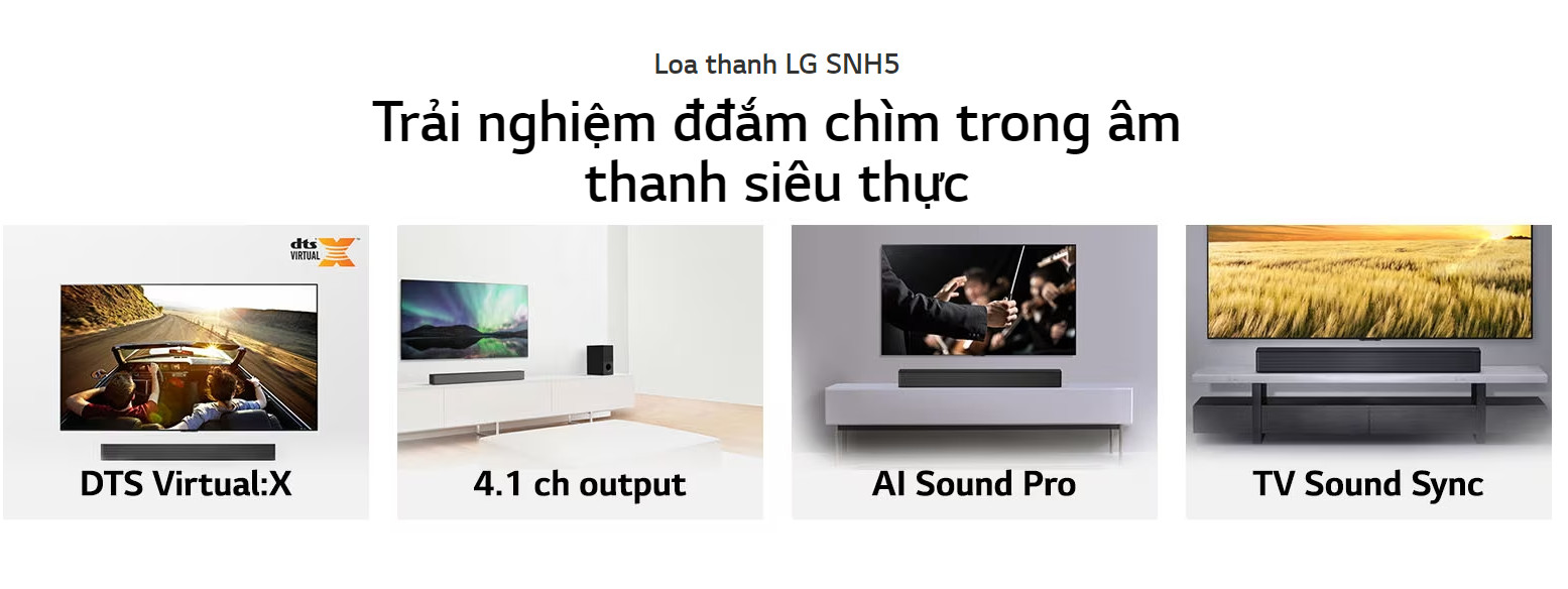 Loa thanh soundbar LG SNH5