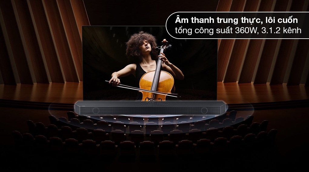 Loa thanh soundbar Samsung HW-Q600C