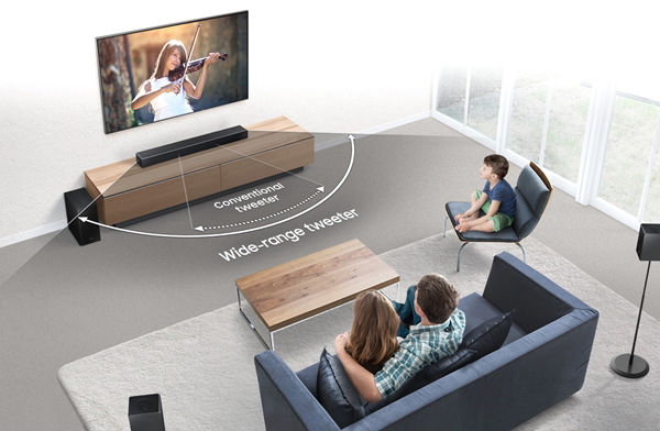 Loa thanh soundbar Samsung HW-Q90R
