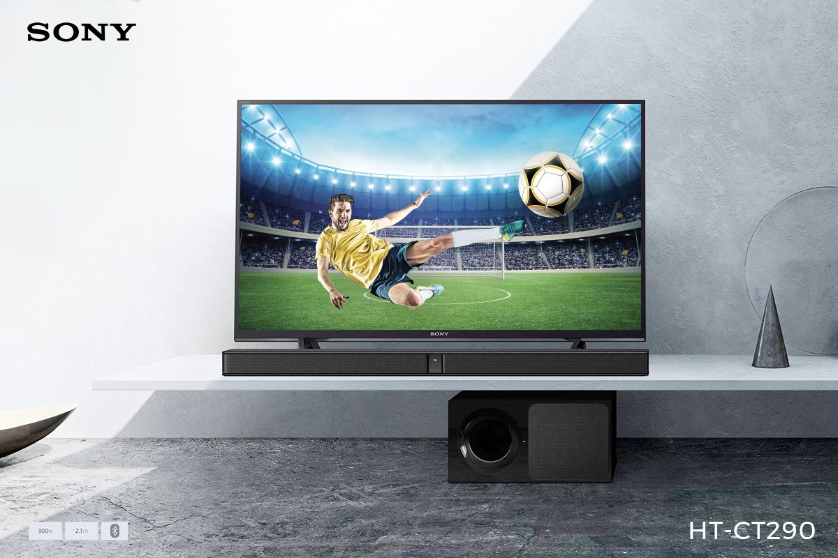 Loa thanh soundbar Sony HT-CT290/HT phù hợp với nhiều dòng nhạc. Khi nghe các bản nhạc sôi động như EDM hay Nonstop, bạn sẽ cảm nhận rõ sức mạnh của dải trầm, nhờ vào loa subwoofer với công suất 100W, đưa bạn vào không gian sôi động, đầy màu sắc Với các dòng nhạc nhẹ hay Acoustic, Sony HT-CT290 cũng không làm bạn thất vọng. Chất âm mượt mà, tròn trịa sẽ đưa bạn vào một thế giới âm nhạc nhẹ nhàng, sâu lắng.
