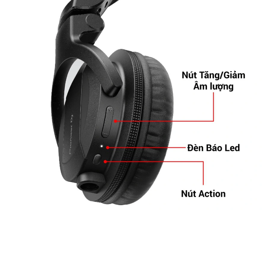 Tai nghe bluetooth Pioneer HDJ-CUE1-BT chính hãng
