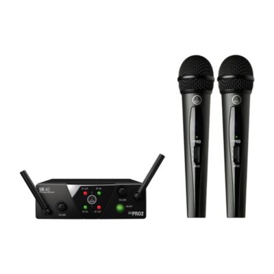 Micro không dây AKG WMS40 Mini Dual Vocal Set