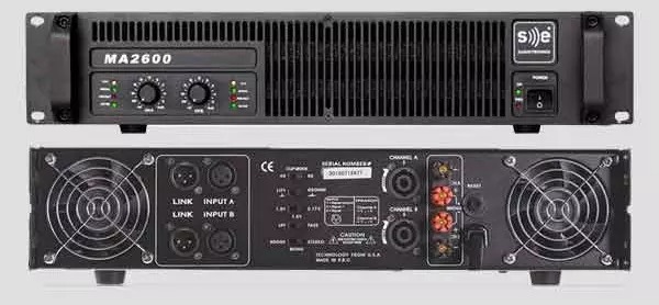 Amply SE-Audiotechnik MA-2600