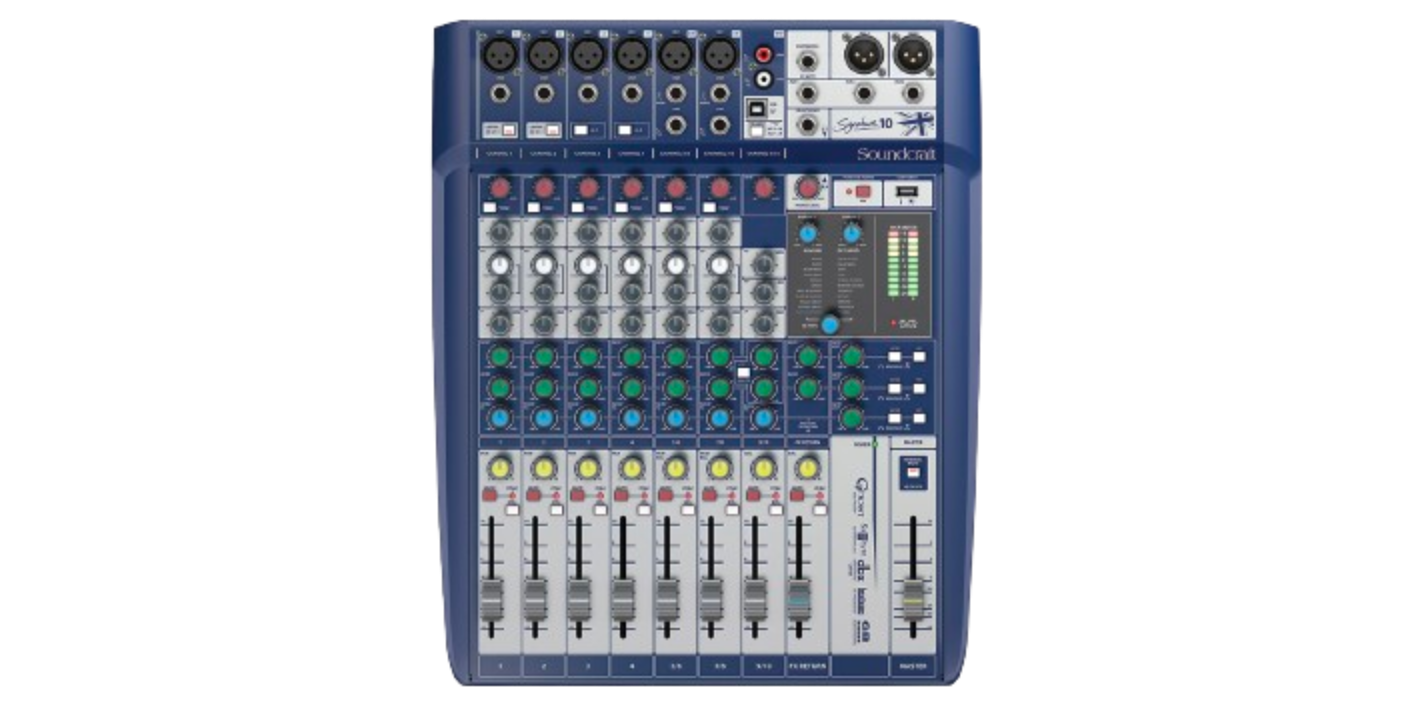 Mixer SoundCraft Signature 10