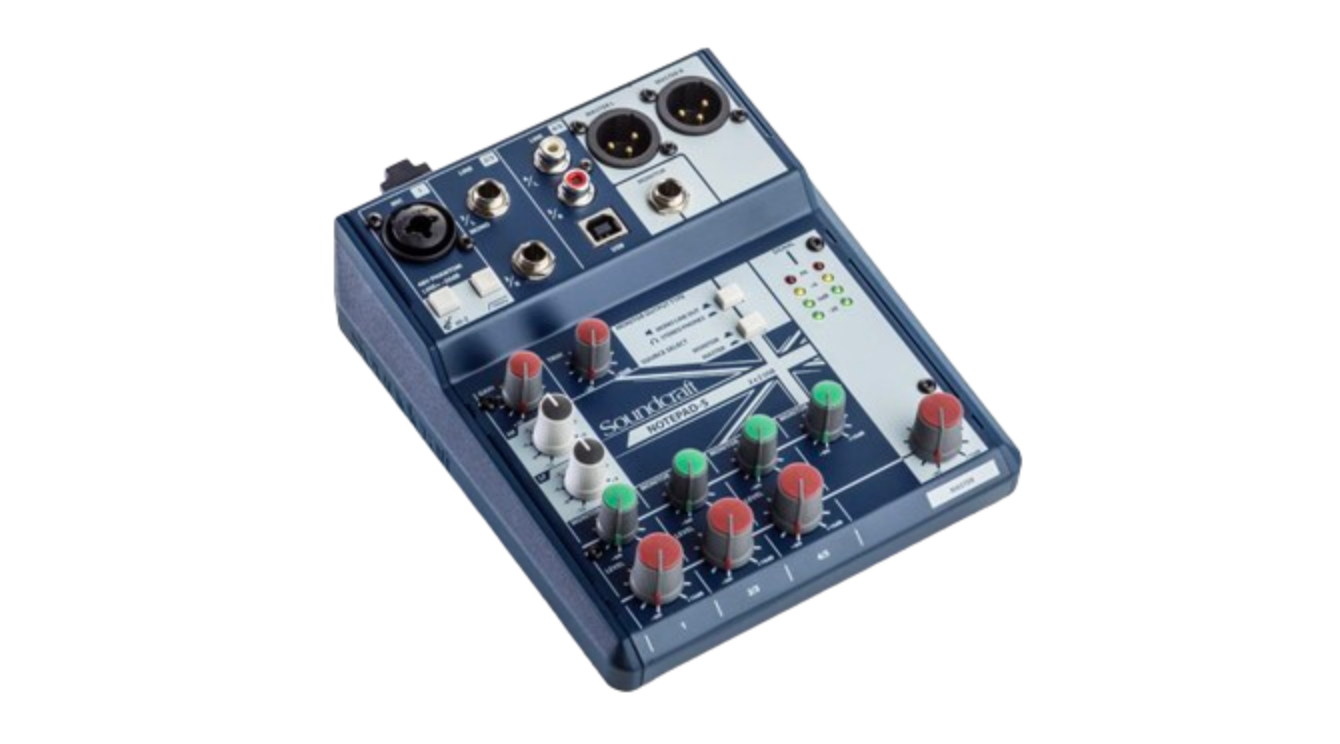 Mixer Soundcraft Notepad 5