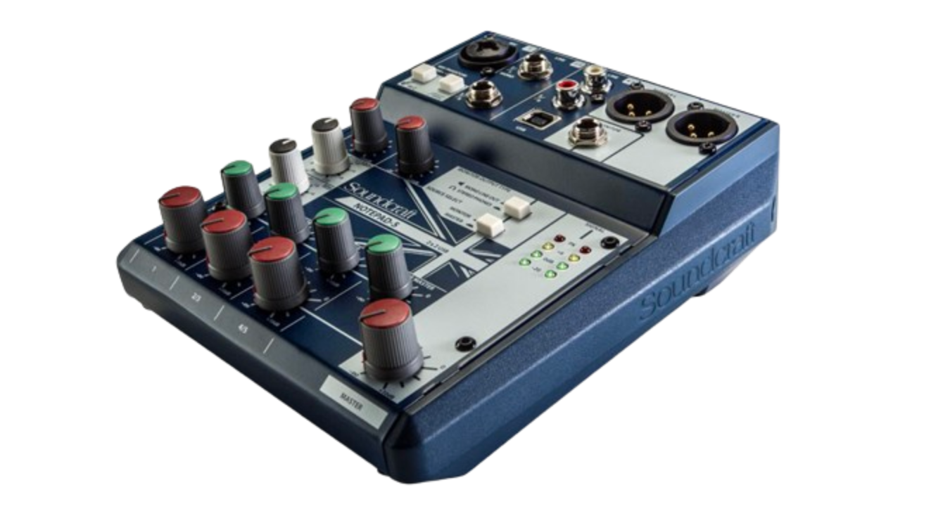 Mixer Soundcraft Notepad 5