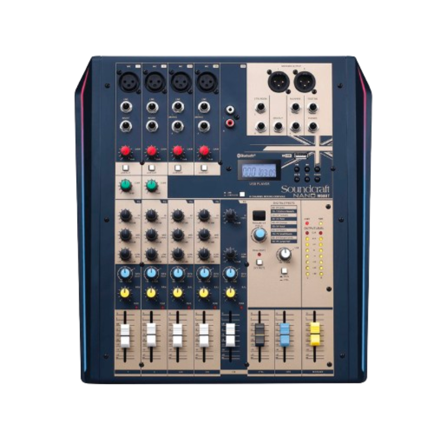 Mixer Soundcraft Nano M08BT
