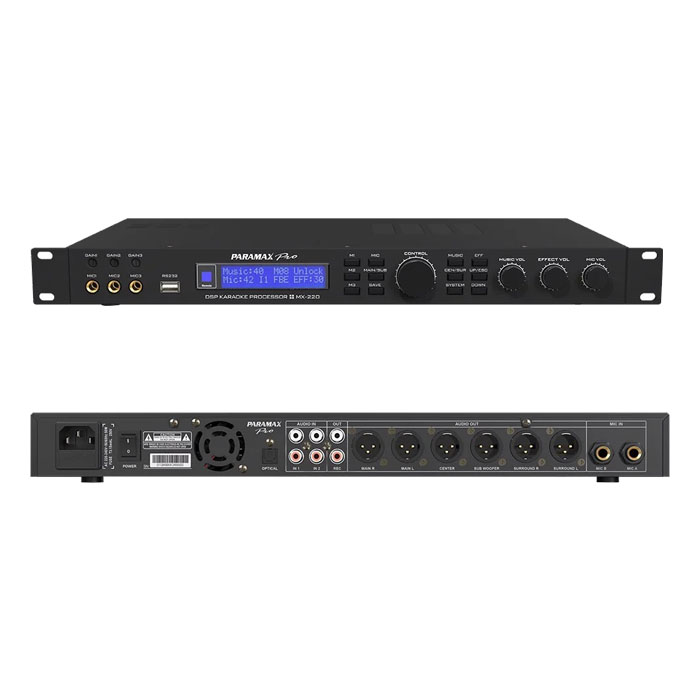 Vang số Paramax MX-220